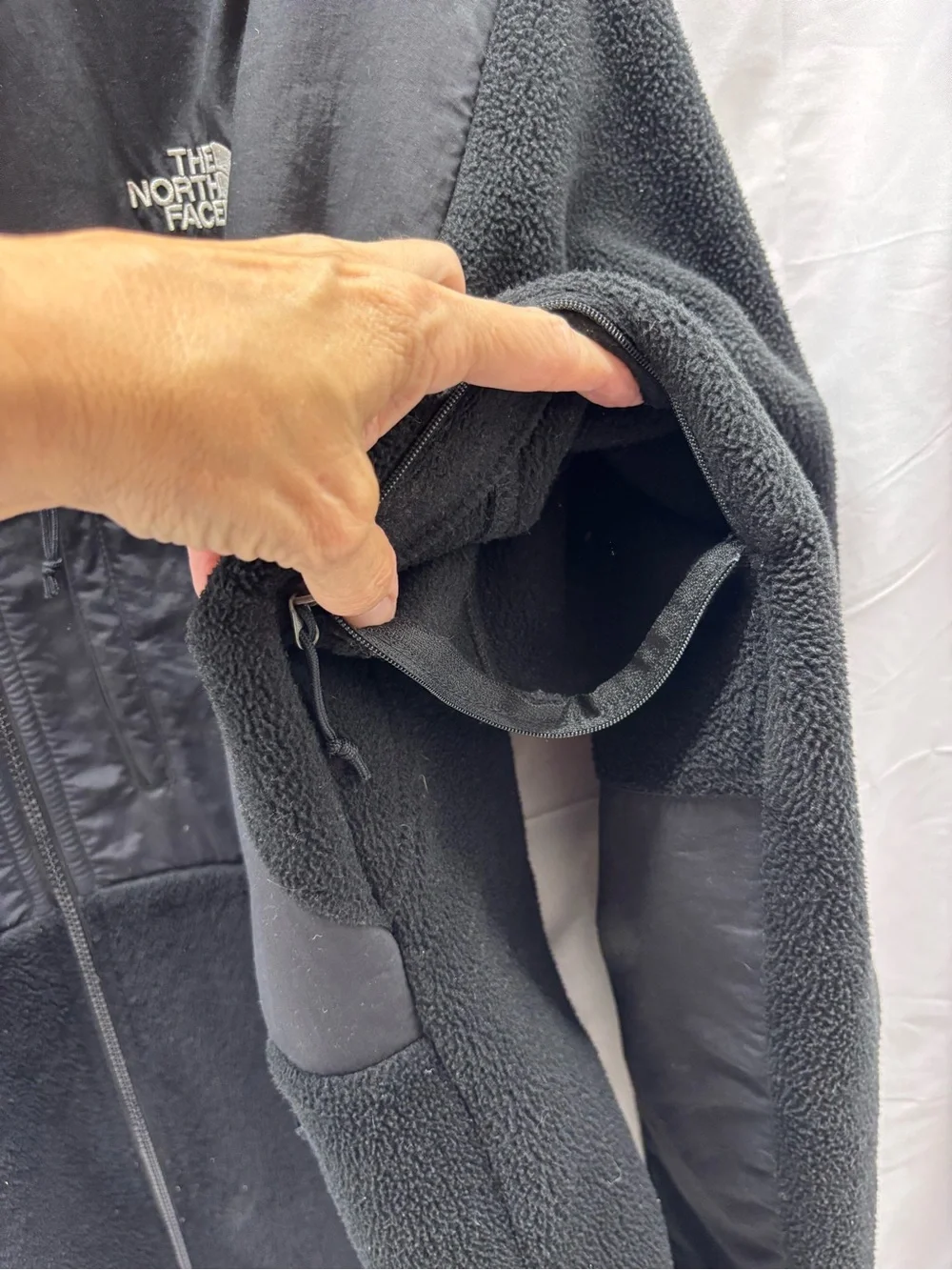 The North Face Jacket Mens XL Black Denali Fleece Full Zip Polartec 300 Series